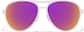 Front view of Zunnies -Aviator Sunglasses 99115923 in Clear thumbnail