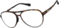 Angle view of Zunnies -Aviator Sunglasses 99115925 in Tortoiseshell thumbnail