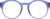 Front view of Zunnies -Geometric Sunglasses 99116016 in Blue thumbnail