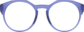Front view of Zunnies -Geometric Sunglasses 99116016 in Blue thumbnail