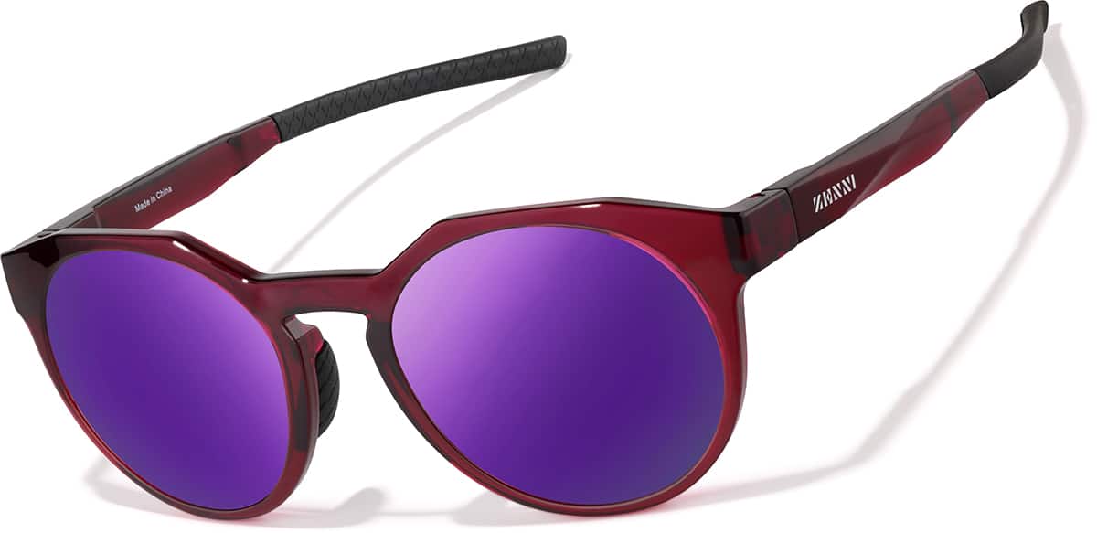 Red Zunnies -Geometric Sunglasses #99116018 | Zenni Optical