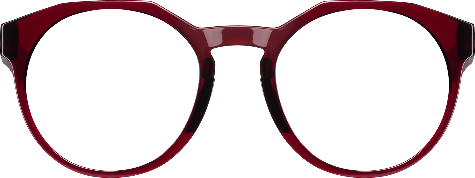 Front view of Zunnies -Geometric Sunglasses 99116018 in Red