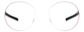 Front view of Zunnies -Geometric Sunglasses 99116018 in Red thumbnail