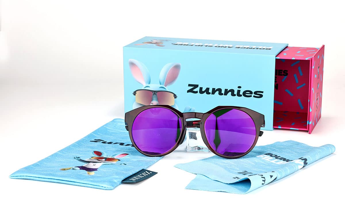 Red Zunnies -Geometric Sunglasses #99116018 | Zenni Optical