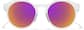 Front view of Zunnies -Geometric Sunglasses 99116023 in Clear thumbnail