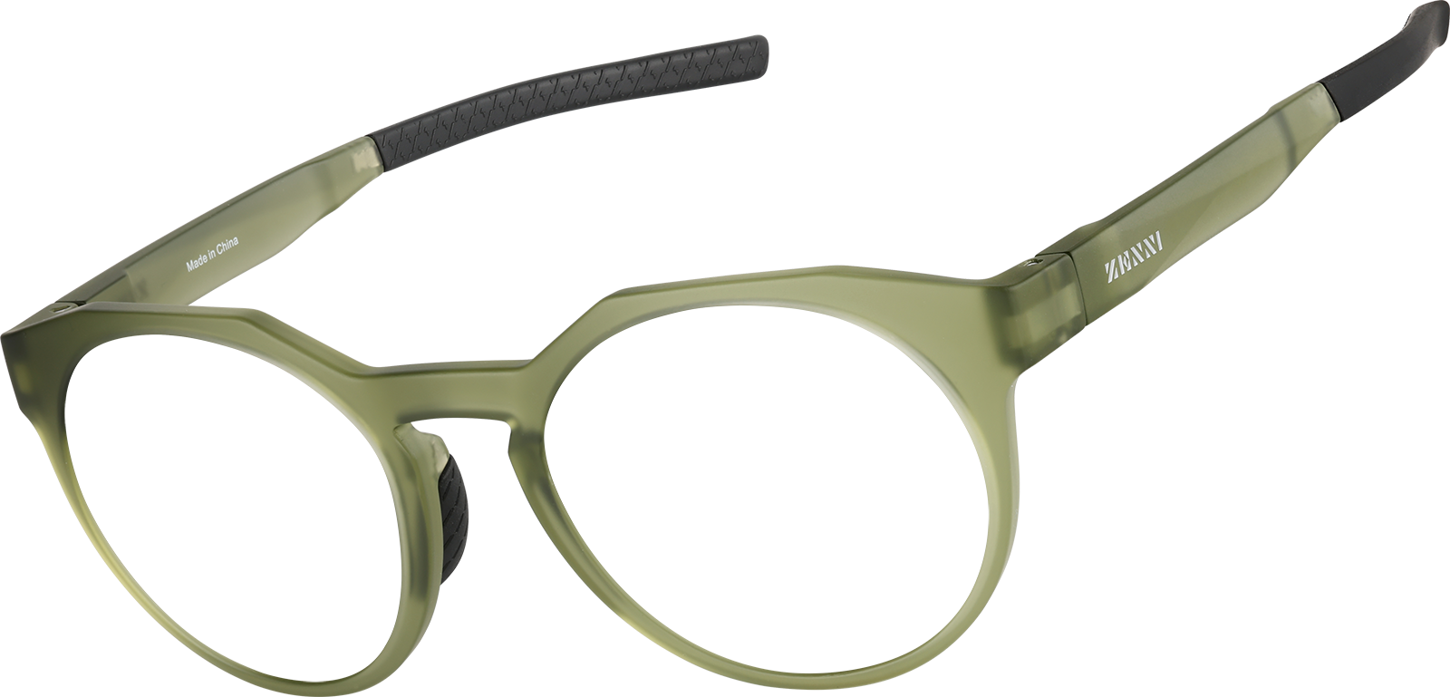 Green Zunnies -Geometric Sunglasses #99116024 | Zenni Optical
