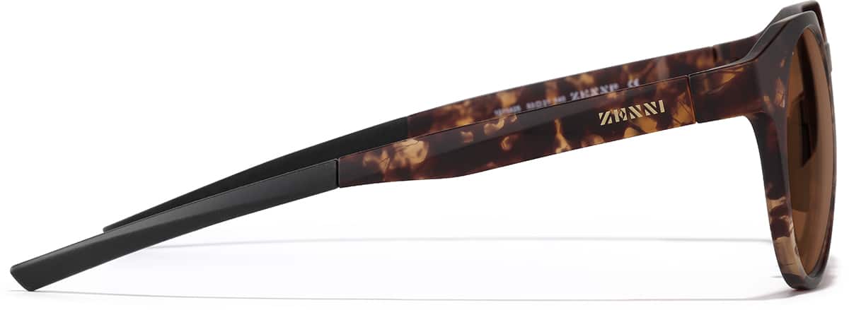 Tortoiseshell Zunnies -Geometric Sunglasses #99116025