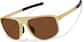Angle view of Zunnies -Aviator Sunglasses 99116122 in Yellow thumbnail
