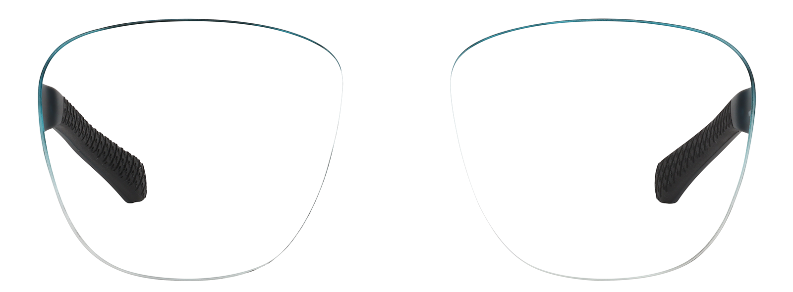 Front view of Zunnies -Square Sports Sunglasses 99116216 in Blue