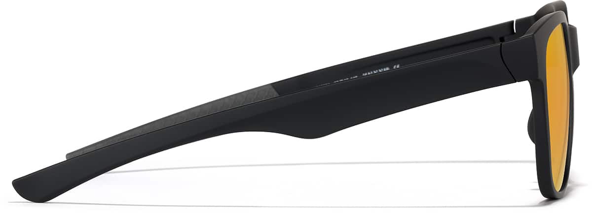 Black Zunnies -Square Sports Sunglasses #99116221 | Zenni