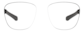 Front view of Zunnies -Square Sports Sunglasses 99116221 in Black thumbnail