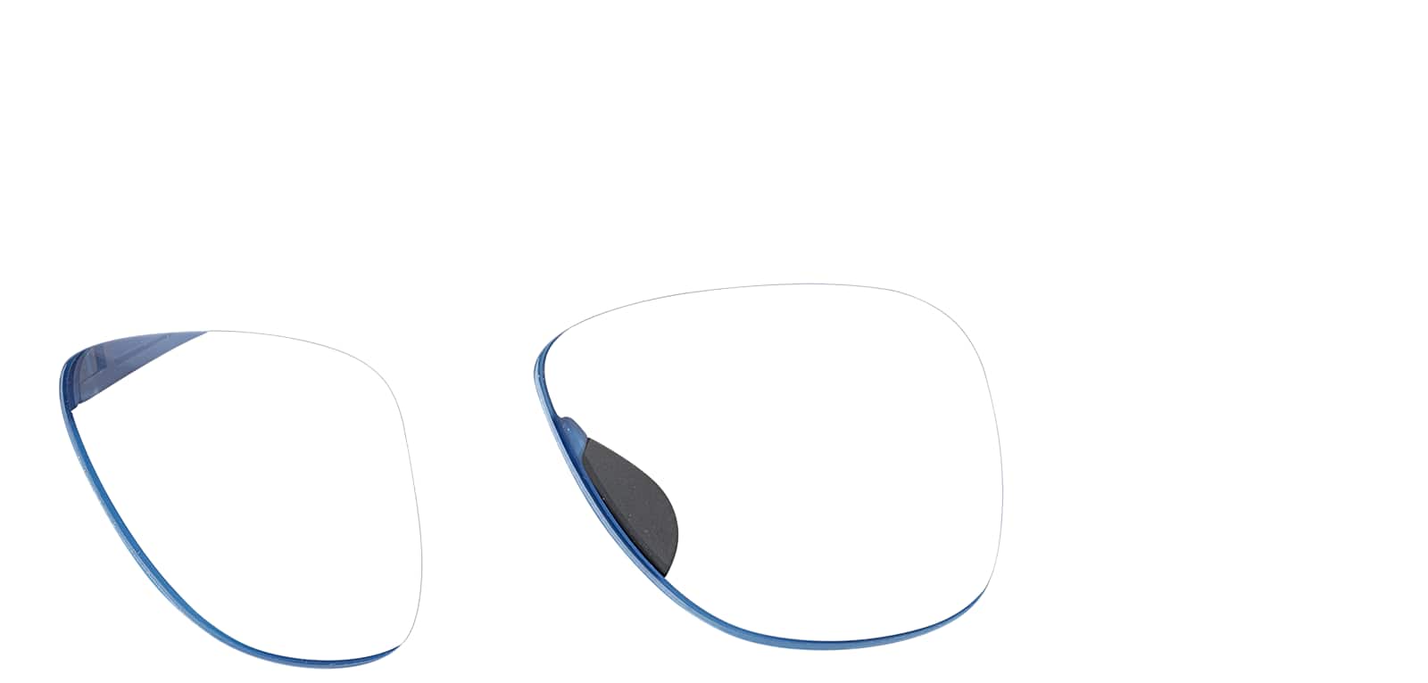 Blue Zunnies -Square Sports Sunglasses #99116236 | Zenni Optical