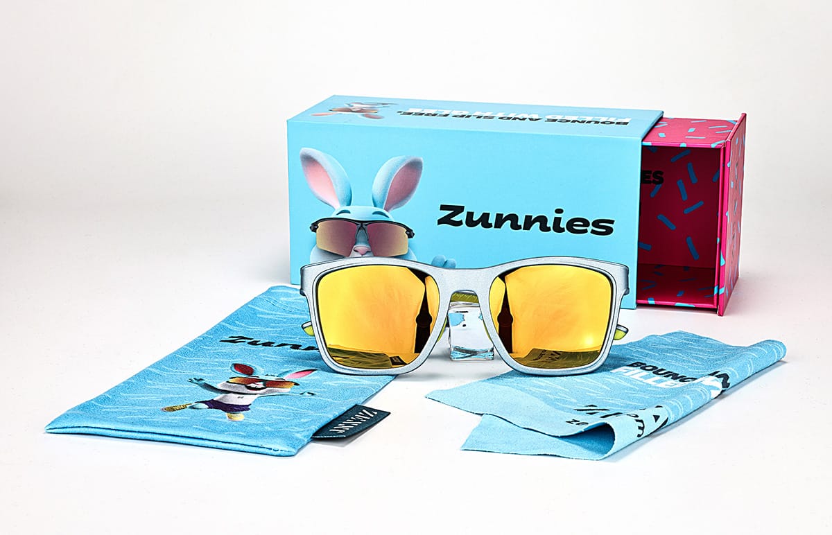 Blue Zunnies -Square Sunglasses #99116316 | Zenni Optical