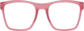 Front view of Zunnies -Square Sunglasses 99116319 in Pink thumbnail