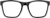 Front view of Zunnies -Square Sunglasses 99116321 in Black thumbnail