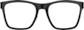 Front view of Zunnies -Square Sunglasses 99116321 in Black thumbnail