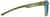 Side view of Zunnies -Square Sunglasses 99116324 in Green thumbnail