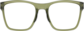 Front view of Zunnies -Square Sunglasses 99116324 in Green thumbnail