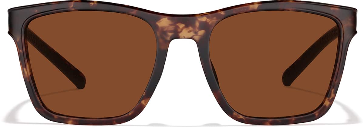 Front view of Zunnies -Square Sunglasses 99116325 in Tortoiseshell