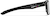 Side view of OptiFlex: Supernova KO 99116921 in Black thumbnail