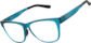 Angle view of Zunnies -Square Sunglasses 99117416 in Blue thumbnail