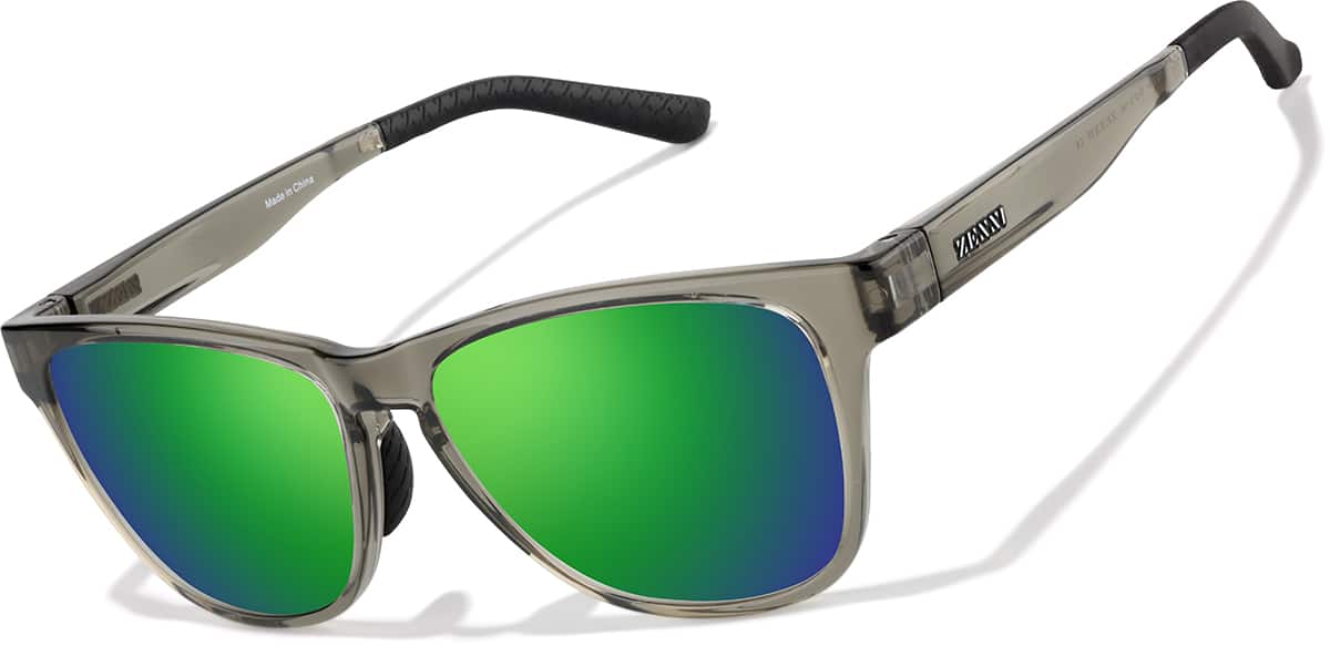 [SQUARELINE] Nata ナタ - 4color Blue Zunnies -Square Sunglasses #99117416 | Zenni Optical
