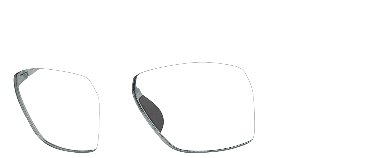 Angle view of Zunnies - Square Sunglasses 99117611 in Silver
