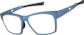 Angle view of Zunnies - Square Sunglasses 99117616 in Blue thumbnail