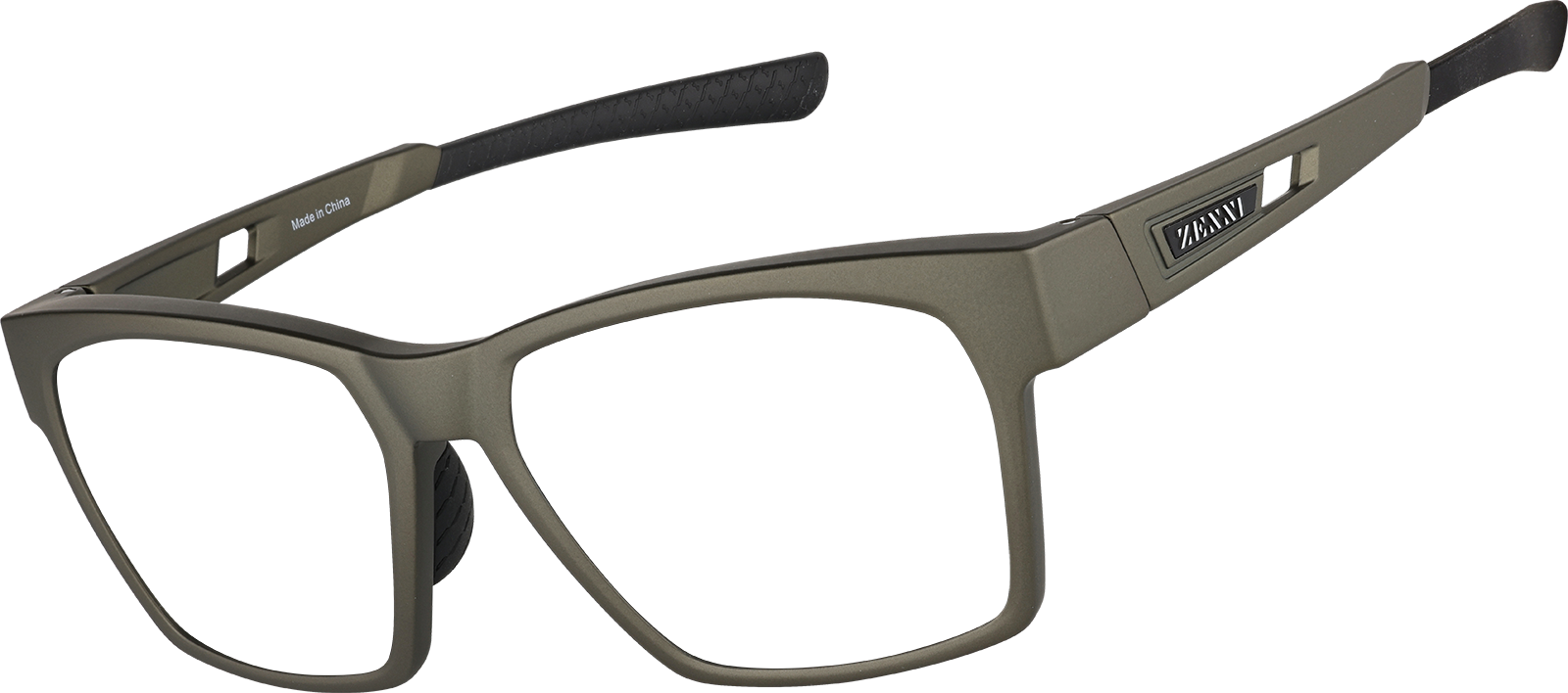 Angle view of Zunnies - Square Sunglasses 99117624 in Green