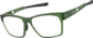 Angle view of Zunnies - Square Sunglasses 99117634 in Green thumbnail