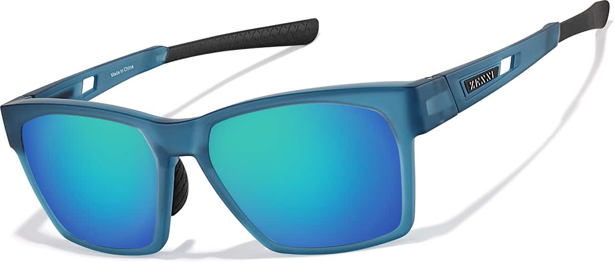 小物 Needles Samuel sunglass blue Haku - Silver // Blue - Sunheroes
