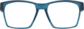 Front view of Zunnies - Square Sunglasses 99117636 in Blue thumbnail