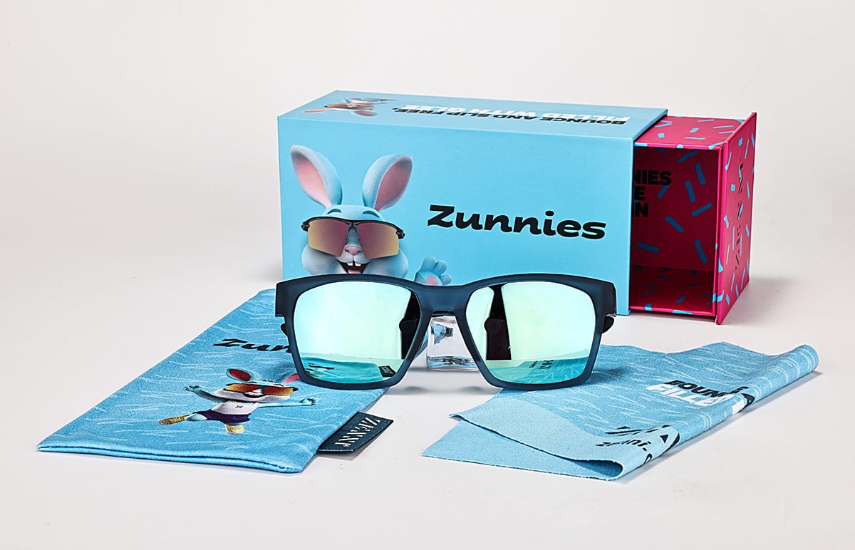 Blue Zunnies - Square Sunglasses #99117636 | Zenni Optical