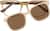 Front view of Square Sunshades 99117722 in Yellow thumbnail