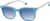 Angle view of Square Clip-on Sunglasses 99117723 in Clear thumbnail