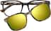 Square Sunshades 99117725 in Tortoiseshell
