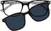 Square Sunshades 99117821 in Black