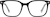 Front view without clip-on of Square Sunshades 99117821 in Black thumbnail
