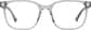 Front view without clip-on of Square Clip-on Sunglasses 99117912 in Gray thumbnail