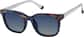 Angle view of Lentes de Sol cuadradas con lentes de clip 99117916 in Azul thumbnail