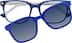 Square Sunshades 99118016 in Blue