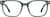 Front view without clip-on of Square Sunshades 99118024 in Green thumbnail