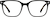 Front view without clip-on of Square Sunshades 99118121 in Black thumbnail