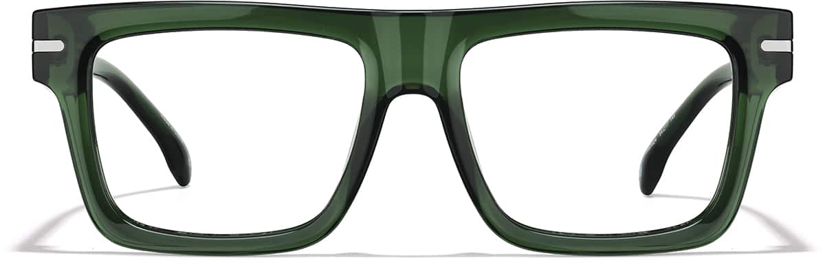 Front view of Game Time 99118224 in Transparent Green