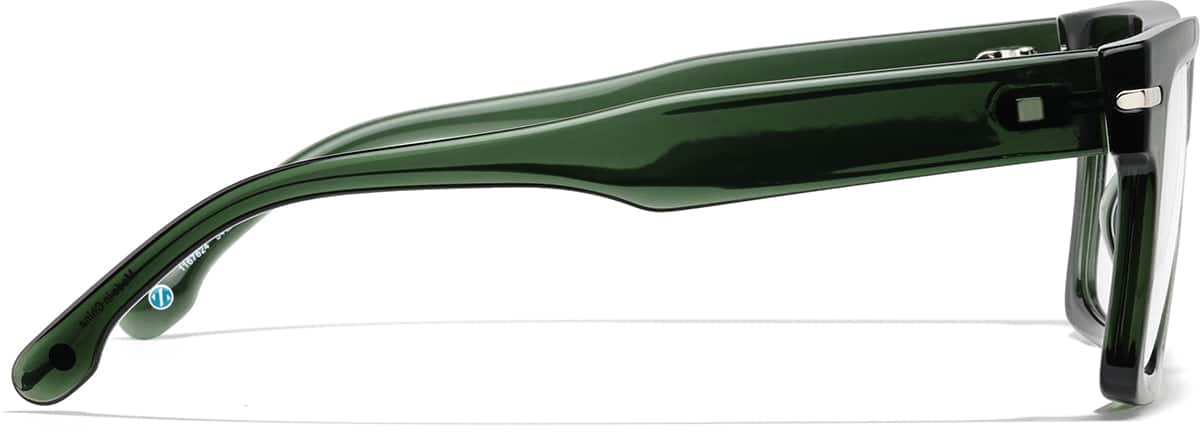 Side view of Game Time 99118224 in Transparent Green