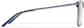 Side view of Square Glasses 99119012 in Transparent Gray thumbnail
