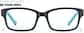 Front view of Wonder Glasses 99119421 in Black thumbnail