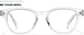 Front view of Clarity Glasses 99119523 in Clear thumbnail