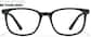 Front view of Haven Glasses 99119921 in Black thumbnail