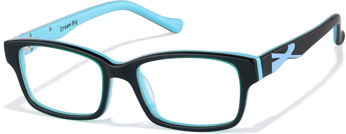 Black Wonder Glasses #99120121 | Zenni Optical